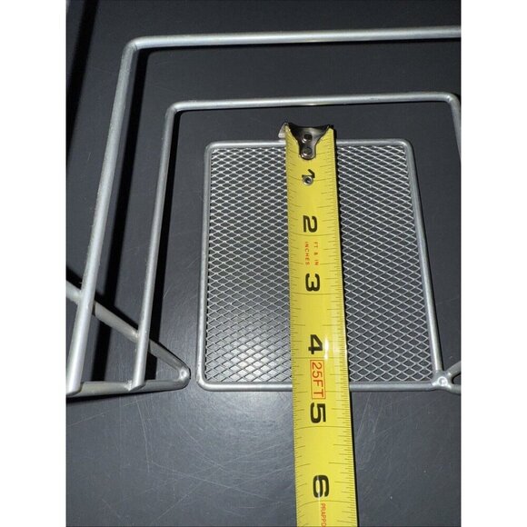 Display Rack Silver 9”L x 7”W X 7” Graduated - Picture 10 of 16